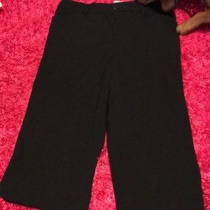 Black dressy Capri pants